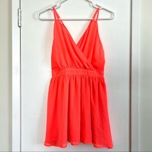 Neon Pink Dress Small